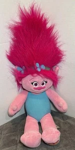 Peluche Costruisci Un Orso DreamWorks Trolls Principessa Papavero - Foto 1 di 10