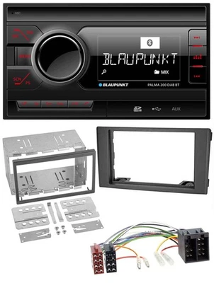 Blaupunkt MP3 Bluetooth DAB 2DIN SD USB Autoradio für Iveco Daily 06-14 schwarz - Bild 1 von 4