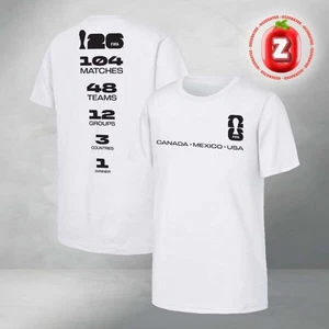 FI*FA World Cup 2026 Graphic Two Sides Unisex T-Shirt - Picture 1 of 3