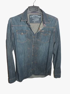 CAMISA DE DENIN ESTILO WESTERN FIRETRAP TALLA M - Imagen 1 de 5
