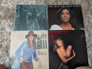 Carly Simon Lot of 4 Anticipation, No Secrets, Torture And Greatest Hits - Picture 1 of 5