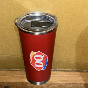 DQ Edelstahl Becher 16,9 oz Brooklyn matt rot DQ Logo Blizzard - Bild 1 von 9