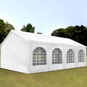 Pavillon 4x8 m Partyzelt Festzelt Gartenzelt Unterstand PE Zelt PROFIZELT24 - Bild 1 von 8