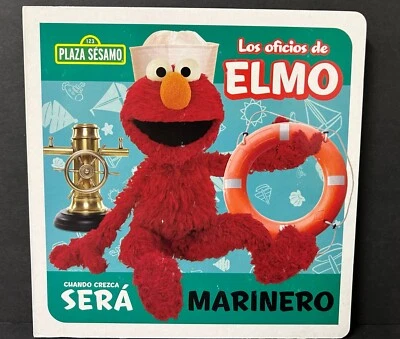 2008  Sesame Street PUZZLE BOOK LOS OFICIOS DE ELMO CUANDO CREZCA SERA - Image 1 of 4