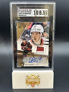 2023 SP Spiel gebrauchte Basis Auto Trikot Premium Materialien Drake Batherson/15 SGC 8,5 - Bild 1 von 2