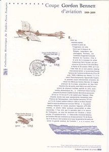 Document Philatélique 1er Jour : 21 2009 - Coupe Gordon Bennett d'Aviation - Picture 1 of 1