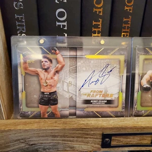 2024 Topps UFC Knockout Henry Cejudo Auto Booklet From The Rafters Signature - Picture 1 of 12