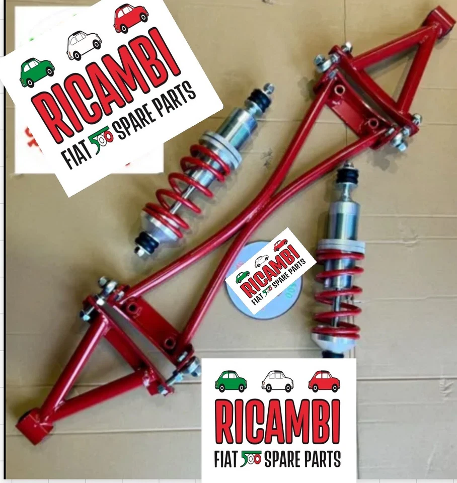 Комплект спортивной независимой подвески Classic Fiat 500 126 Abarth регулируемая высота  - Изображение 1 из 1