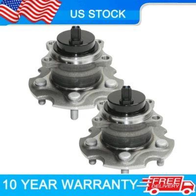 FWD Rear Wheel Bearing and Hubs Assembly for Lexus NX200t NX300 NX300h Toyota - Image 1 of 4