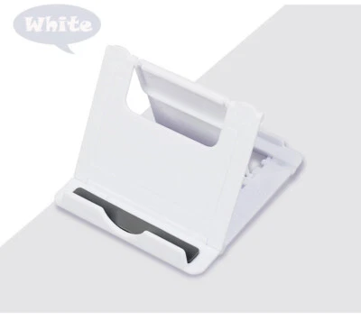 2 Pack Adjustable Phone Holder Bracket Desk Foldable Stand for Samsung iPhone LG - Image 1 of 4