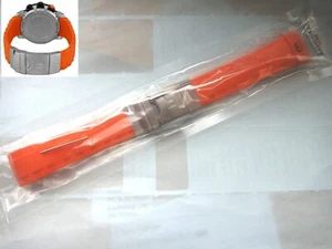 Tissot T TOUCH ORANGE SEA TOUCH 22mm Rubber silicon Band strap bracelet T026 420 - Picture 1 of 11