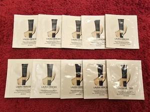 10x Laura Mercier Tinted Moisturizer Oil Free 1ml 20 SPF NUDE 2N1  SAMPLES NEW - Picture 1 of 4