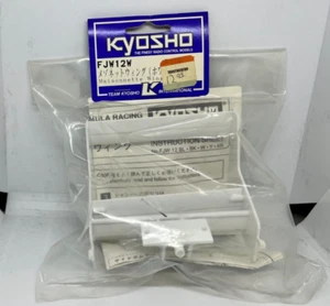 Kyosho FJW12W Rear White Maisonnette Wing for Formula One Indy Cars F1 NIP RC - Picture 1 of 1