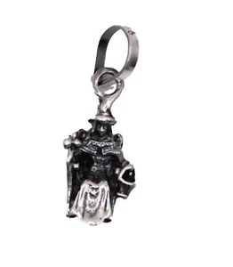 Santo Niño de Atocha Medal - Holy Infant of Atocha Medal .925 Sterling Silver - Picture 1 of 3