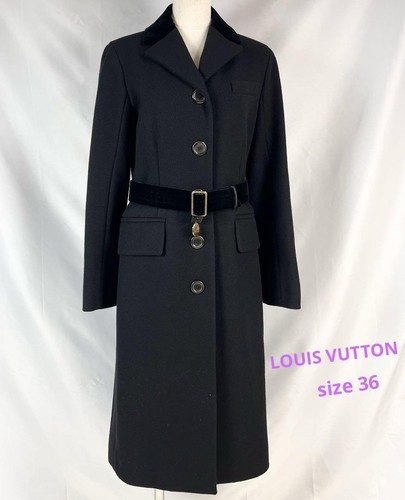 LOUIS VUITTON（LV） Cappotto lungo Louis Vuitton con cintura 36
