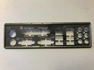 OEM ORIGINAL I/O SHIELD BACK PLATE FOR Asus P5E-VM DO MOTHERBOARD - Picture 1 of 1