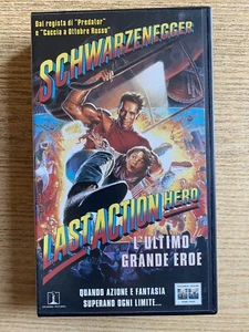 LAST ACTION HERO L'ULTIMO GRANDE EROE - VHS (1993 ) ARNOLD SCHWARZENEGGER - Photo 1/3