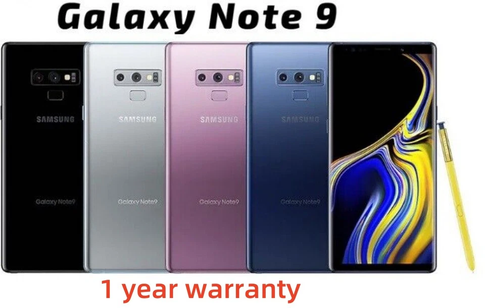 Samsung Galaxy Note 9 SM-N960U 128GB 4G  Unlocked Android Smartphon New Sealed - Image 1 of 4
