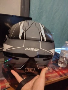 Raider Adult RX1 Helmet DOT Snowmobile ATV UTV Dirt Bike SxS NEW Size XL - Picture 1 of 3