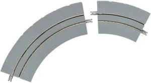 BS TOMIX 1795 Wide Tram Super-Mini Curved Track C103-WT 2 Pcs. N Scale JAPAN NEW - Picture 1 of 2