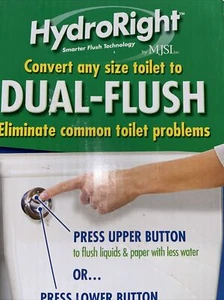 HydroRight Dual-Flush by MJSI inc. $24.98 - Picture 1 of 12