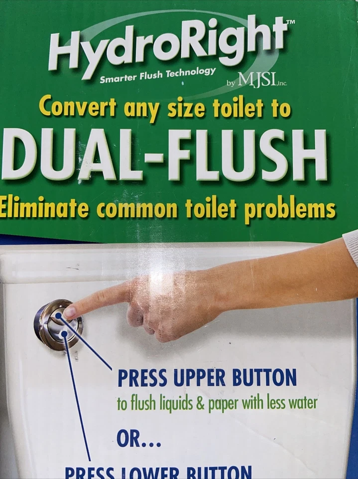 HydroRight Dual-Flush by MJSI inc. $24.98 - Image 1 of 4