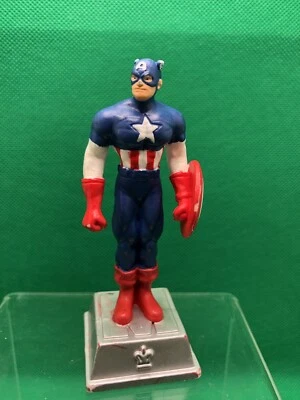 Marvel Heroes Chess Set Pieces - Captain America Replacement Piece 2003 - Image 1 of 4