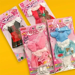 Lot DAISO Elly Doll Clothing Set Cafe Restaurants Alpine Server Skipper Blythe - Picture 1 of 9