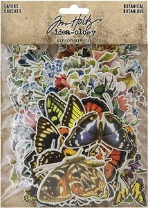 NEW Tim Holtz Idea-ology Layers Botanical - Picture 1 of 3