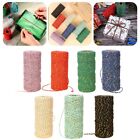 Assorted Colors of 1 5mm Colored Gold Silk Cotton Rope for Versatile Crafts
