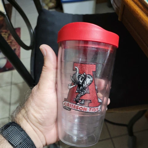 Tervis 16 Oz Tumbler Big Al University of Alabama Crimson Tide Preowned Cover