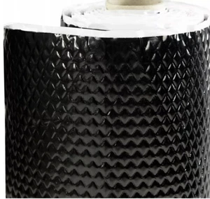 4m Auto Alubutyl Dämmung selbstklebend Schalldämmung Dämmmatte Anti Dröhn Black - Bild 1 von 4