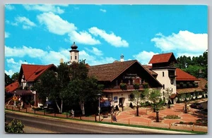 Postcard Frankenmuth Bavarian Inn Michigan Restaurant Unposted 1987 Street View - Picture 1 of 2