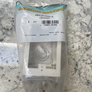 Panduit Jbx3510iw-A Junction Box,Off White,Pvc,Boxes - Picture 1 of 2