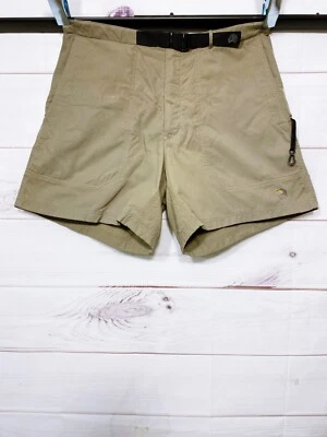 Mountain Hardwear женщин открытый шорты размер M бежевый подпоясанный карманы - Изображение 1 из 4