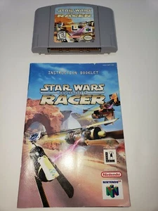 Star Wars Episode 1 Racer With Instruction Booklet. Nintendo 64 - Picture 1 of 6