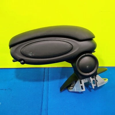 Оригинальная черная виниловая центральная консоль для хранения подлокотников 2014–2019 Mini Cooper S F56 F55 - Изображение 1 из 4