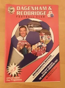 Dagenham & Redbridge v Bromsgrove Rovers 1994/95 Vauxhall Conference - Picture 1 of 1