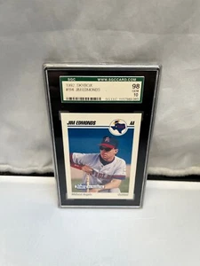 1992 Skybox Pre-Rookies AA #194 Jim Edmonds Rookie Card SGC 98 Gem 10 (Free S/H) - Picture 1 of 2