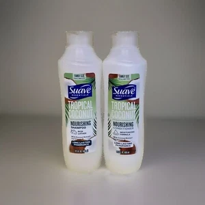 (2 Pack) Suave Tropical Coconut Nourishing Shampoo & Conditioner - Picture 1 of 5