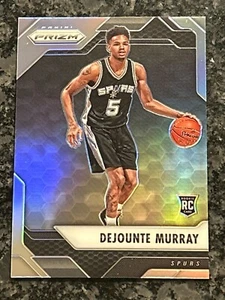 2016-17 Panini Prizm - Dejounte Murray ROOKIE CARD SILVER PRIZM SP - Spurs Pels - Bild 1 von 2