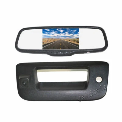 OEM Backup Camera & Rear View Mirror Monitor for Chevrolet Silverado (2007-2013) - Image 1 of 4
