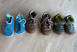 3 Kinderschuhe in Gr. 21: Ricosta Pepino, elefanten Sandalen, Nabaji Wasserschuh - Bild 1 von 4