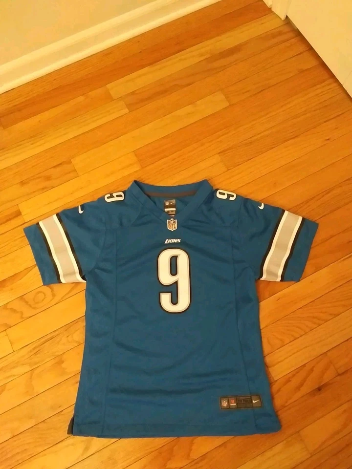 Camiseta deportiva de Matthew Stafford de los Detroit Lions de la NFL Nike On Field niñas XL (16) Foto 1 de 4