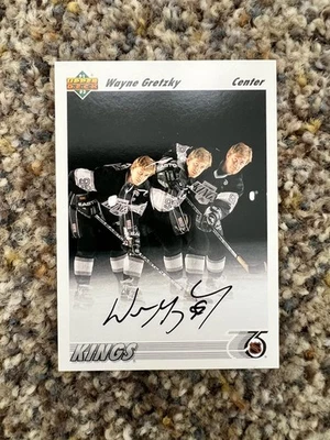 1991-92 Upper Deck - Wayne Gretzky #437 - Image 1 of 2