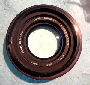 Aerojet Delft 6" F.L. f/2.8 Type I 7438-2009-1 Aerial Recon Camera Lens 76732A - Picture 1 of 2
