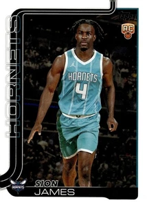 2025-26 Topps NBA Base #233 Sion James RC Charlotte Hornets - Bild 1 von 2