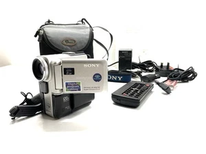 SONY DCR-PC5E Mini DV Tape Digital Video Camera Handycam Complete Working Set - Picture 1 of 16