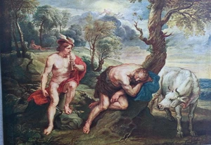 Antique 1908 Print | “10 and Argus” by P. P. Rubens | Old Masters Series - Picture 1 of 2
