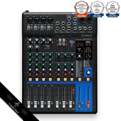 YAMAHA MG10XUF Mischpult 10 Kanal 2in 2out USB Interface Analog Neu - Bild 1 von 4
